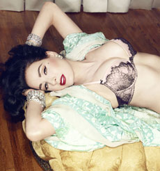 Lingerie Von Follies By Dita Von Teese Collection Man Catcher Rose