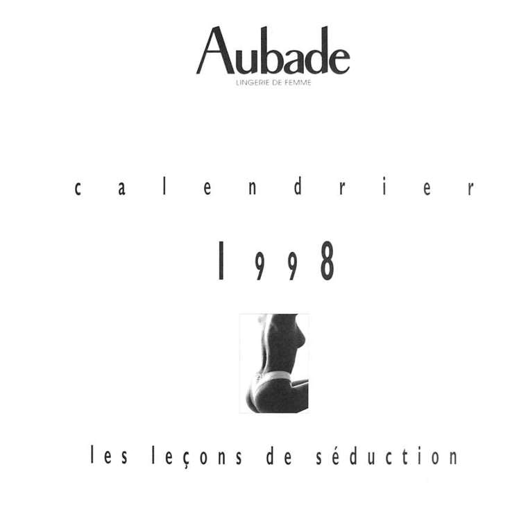 Calendrier Aubade 2025... Objet de collection et véritable institution
