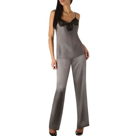 En Soie Satiné Pantalon Aubade Crépuscule CrxBoed
