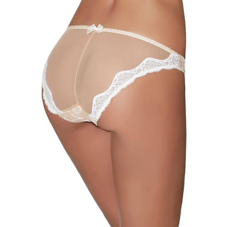 mini slip transparent femme