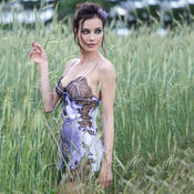 Nuisette en soie Marjolaine Baccarat