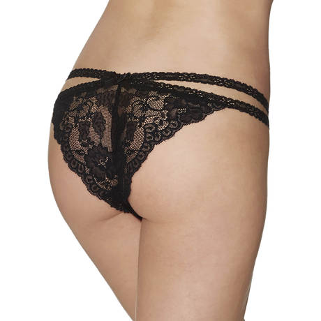 mini slip femme transparent